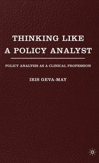 bokomslag Thinking Like a Policy Analyst