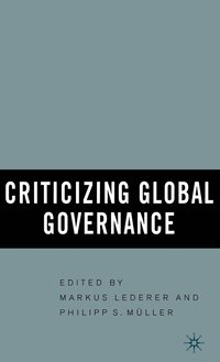bokomslag Criticizing Global Governance