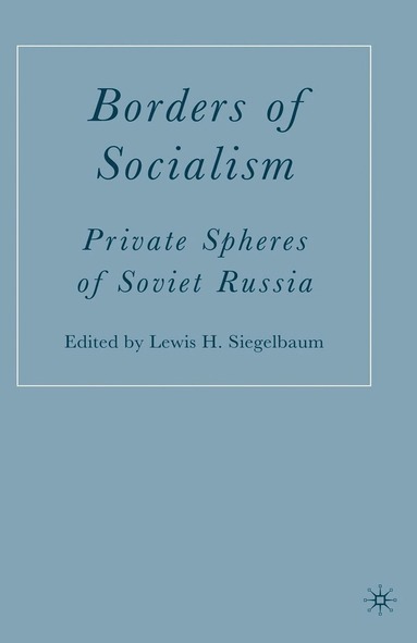 bokomslag Borders of Socialism