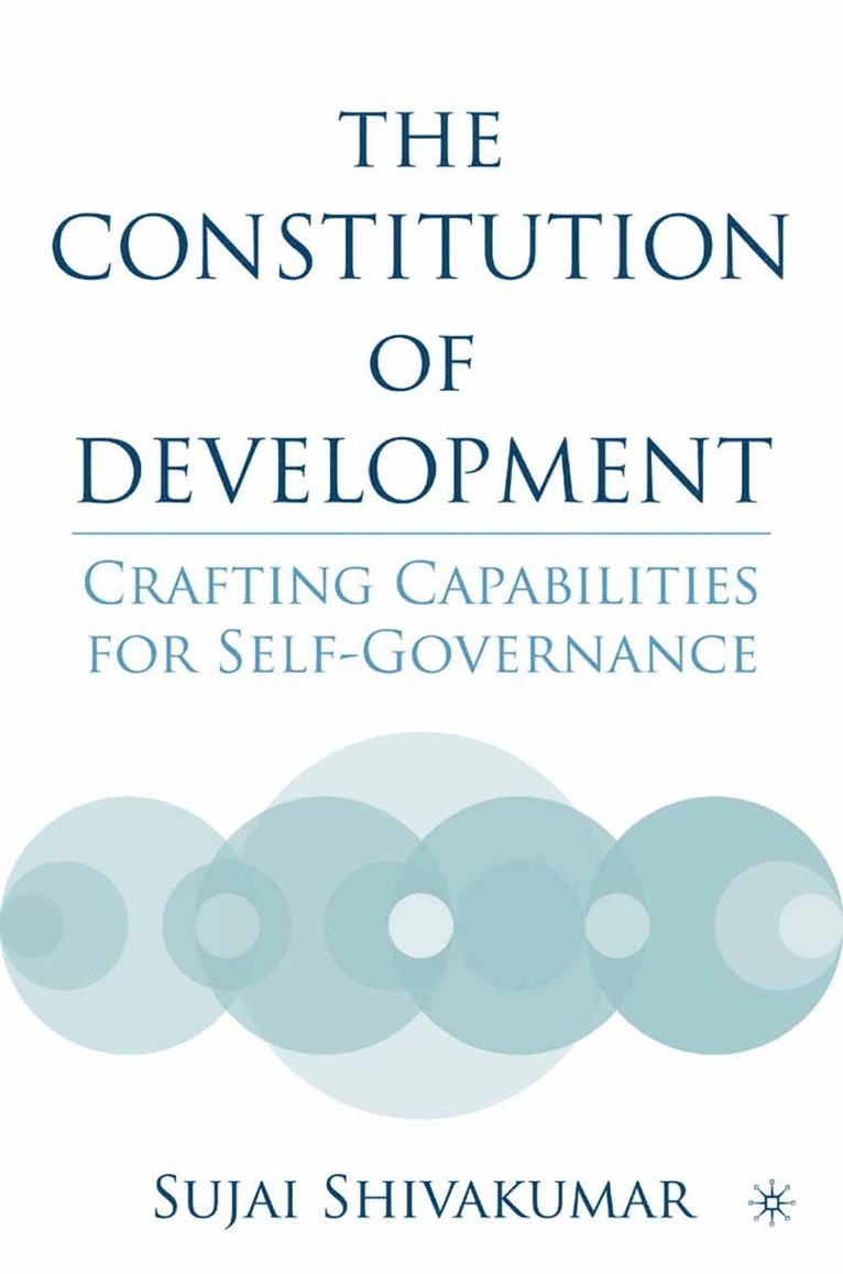 S. Shivakumar, Sujai Shivakumar - Constitution of Development, Häftad