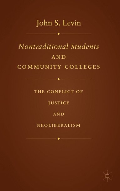 bokomslag Nontraditional Students and Community Colleges