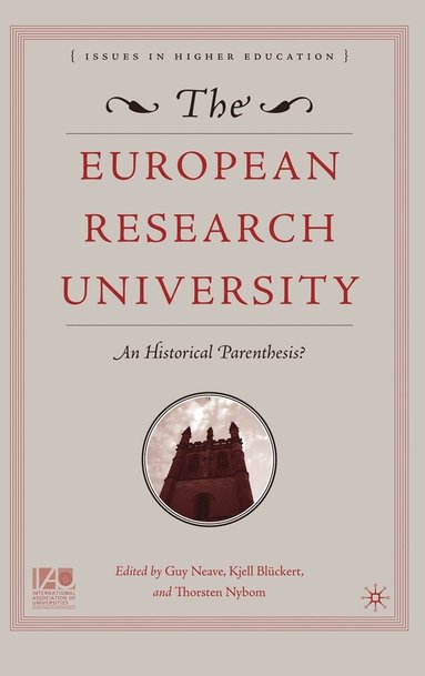 bokomslag The European Research University
