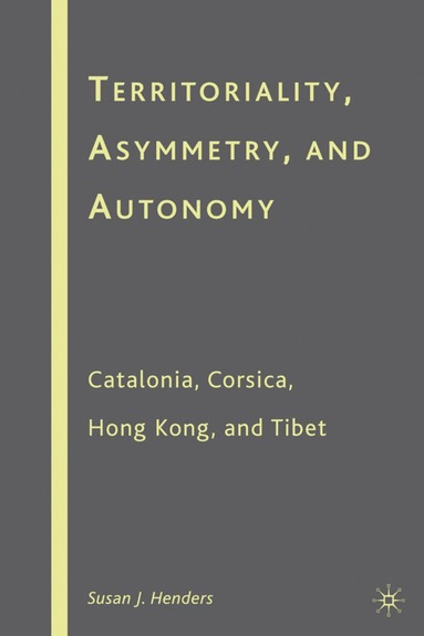 bokomslag Territoriality, Asymmetry, and Autonomy