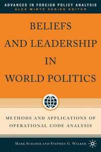 bokomslag Beliefs and Leadership in World Politics