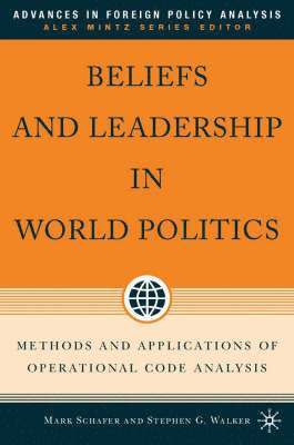 bokomslag Beliefs and Leadership in World Politics