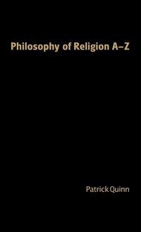 bokomslag Philosophy of Religion A-Z