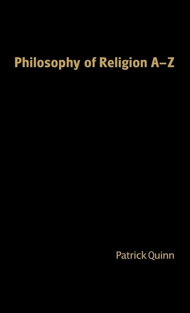 bokomslag Philosophy of Religion A-Z