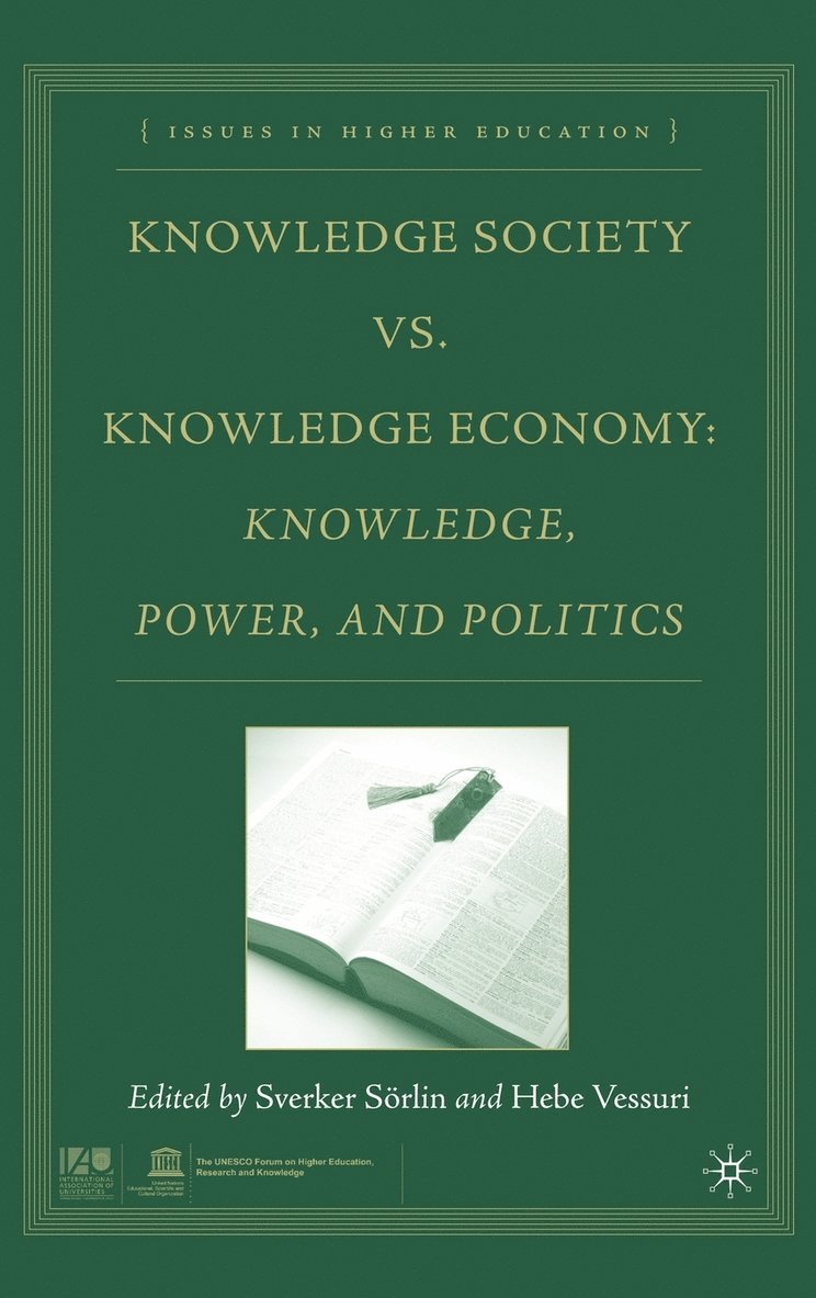 Knowledge Society vs. Knowledge Economy 1