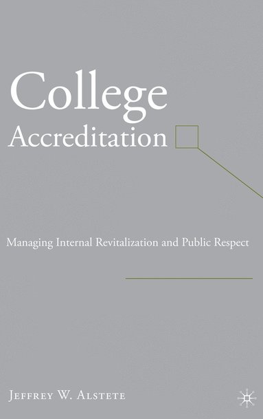 bokomslag College Accreditation