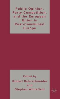 bokomslag Public Opinion, Party Competition, and the European Union in Post-Communist Europe