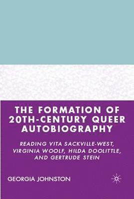 bokomslag Formation of 20th-Century Queer Autobiography