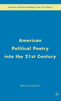 bokomslag American Political Poetry in the 21st Century