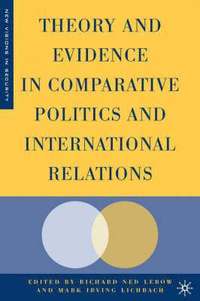 bokomslag Theory and Evidence in Comparative Politics and International Relations