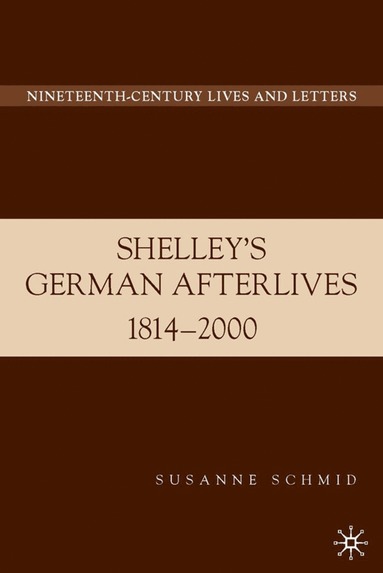 bokomslag Shelley's German Afterlives