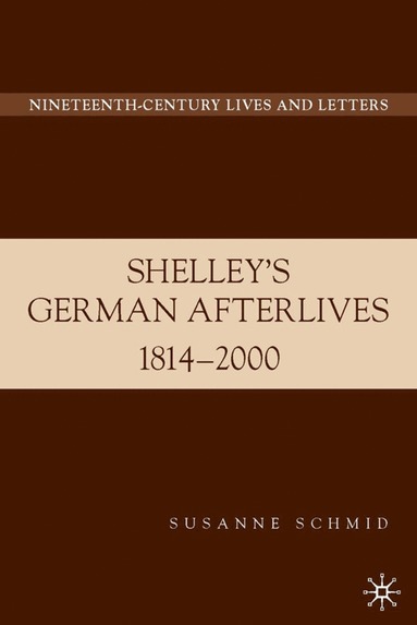 bokomslag Shelley's German Afterlives