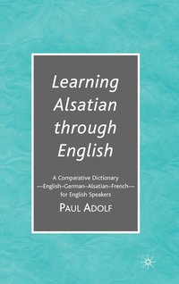 bokomslag Learning Alsatian through English