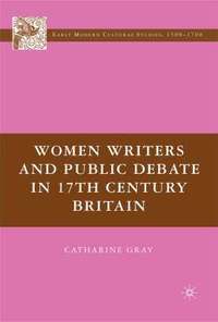 bokomslag Women Writers and Public Debate in 17th-Century Britain