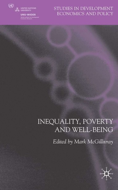 bokomslag Inequality, Poverty and Well-being