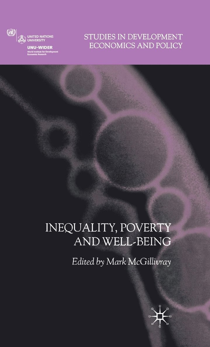 Inequality, Poverty and Well-being 1