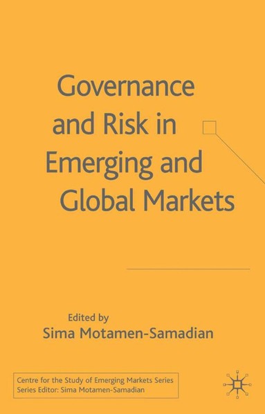 bokomslag Governance and Risk in Emerging and Global Markets