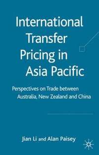 bokomslag International Transfer Pricing in Asia Pacific