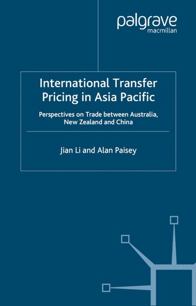 J. Li - International Transfer Pricing in Asia Pacific, Inbunden
