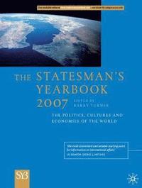 bokomslag The Statesman's Yearbook: The Politics, Cultures and Economies of the World