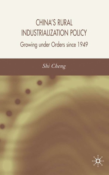 bokomslag China's Rural Industrialization Policy