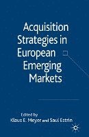 K. Meyer, S. Estrin - Acquisition Strategies in European Emerging Markets, Inbunden