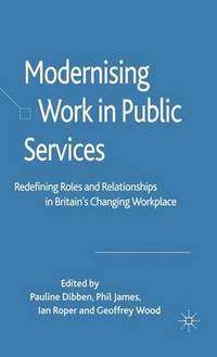 bokomslag Modernising Work in Public Services