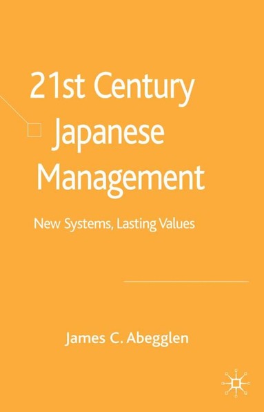 bokomslag 21st-Century Japanese Management