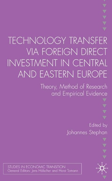 bokomslag Technology Transfer via Foreign Direct Investment in Central and Eastern Europe