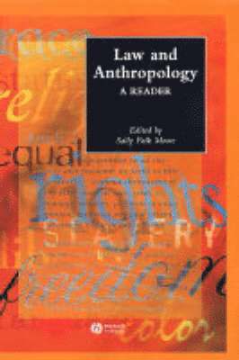 Sally F. Moore - Law and Anthropology, Inbunden