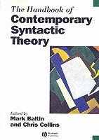 bokomslag The Handbook of Contemporary Syntactic Theory