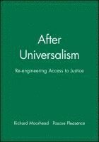 Richard Moorhead, Pascoe Pleasence, Pascoe (Legal Services Research Centre) Pleasence - After Universalism, Häftad