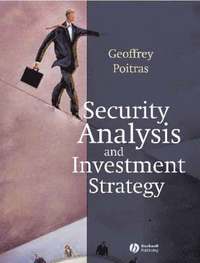 bokomslag Security Analysis and Investment Strategy
