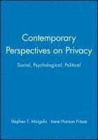 bokomslag Contemporary Perspectives on Privacy