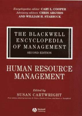 Susan Cartwright - Blackwell Encyclopedia of Management, Human Resource Management, Inbunden