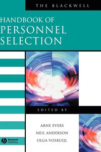 bokomslag The Blackwell Handbook of Personnel Selection