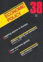 Georges De Menil, Richard Portes, Hans-Werner Sinn, Richard Baldwin, Giuseppe Bertola, Paul Seabright - Economic Policy 38, Häftad
