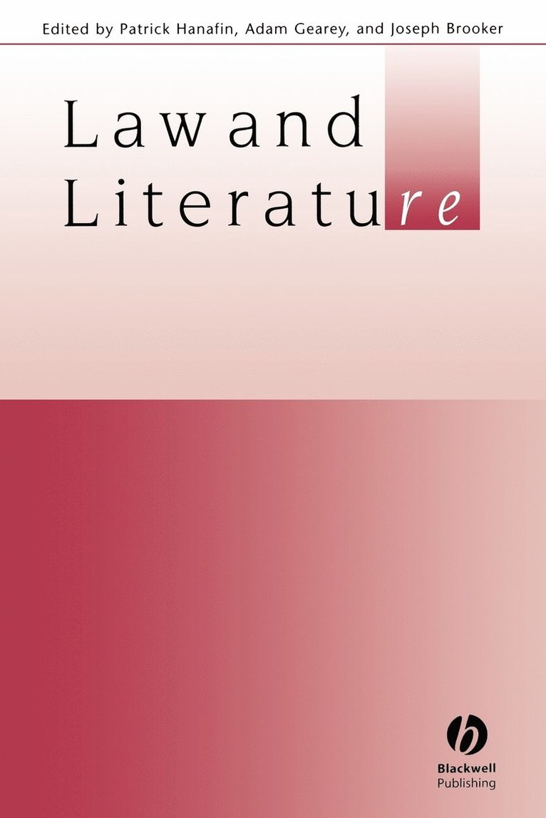 Law and Literature 1