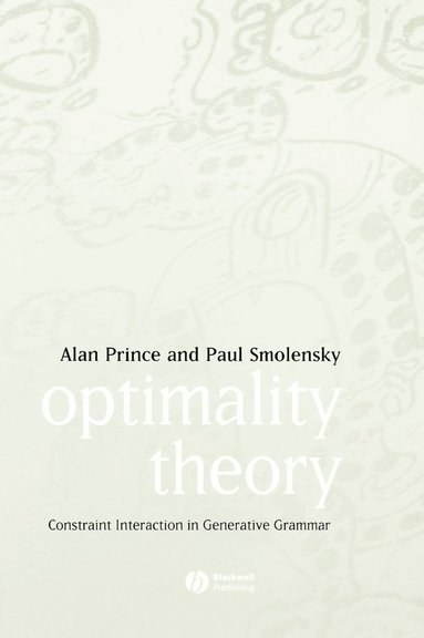 bokomslag Optimality Theory