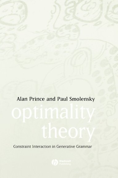 bokomslag Optimality Theory