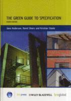 bokomslag The Green Guide to Specification
