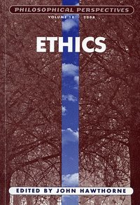 bokomslag Ethics, Volume 18