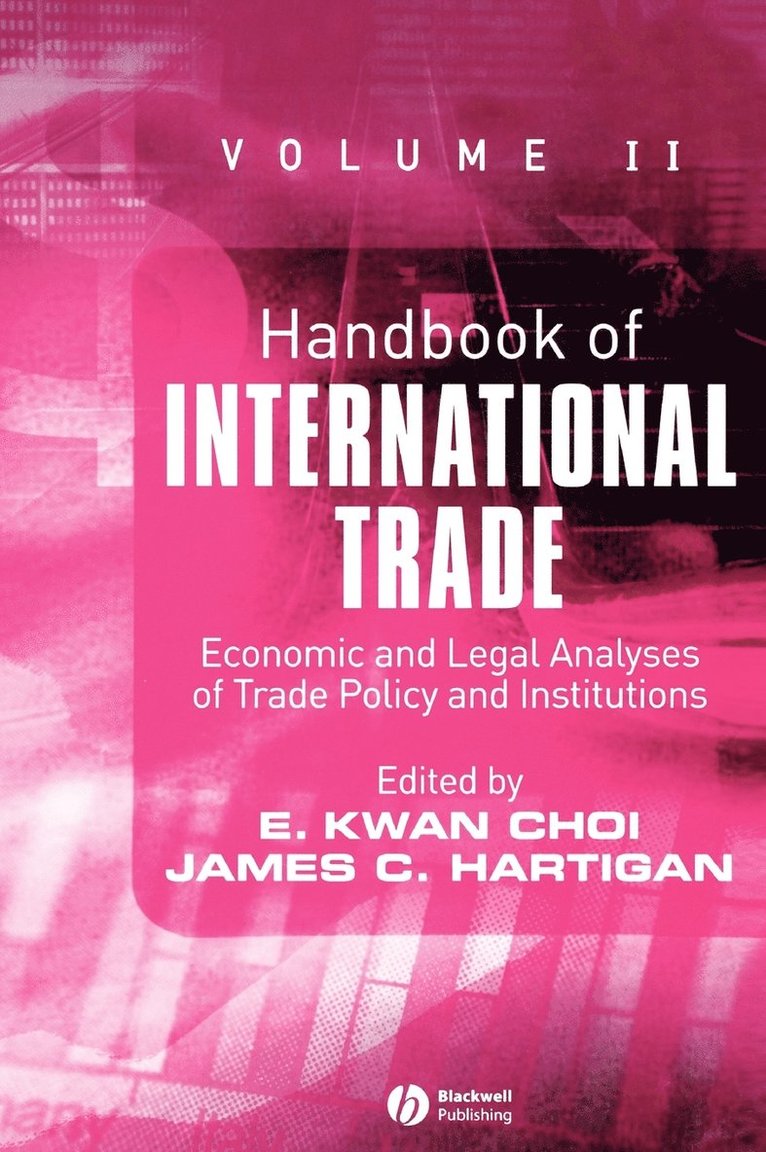 Handbook of International Trade, Volume 2 1