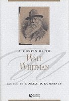Kummings, Donald D. Kummings - Companion to Walt Whitman, Inbunden