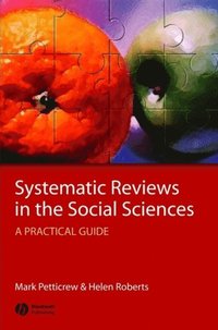 bokomslag Systematic Reviews in the Social Sciences