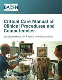 bokomslag Critical Care Manual of Clinical Procedures and Competencies