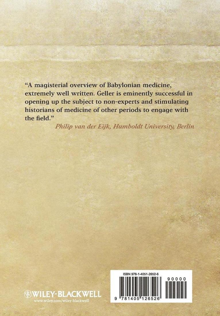 Ancient Babylonian Medicine